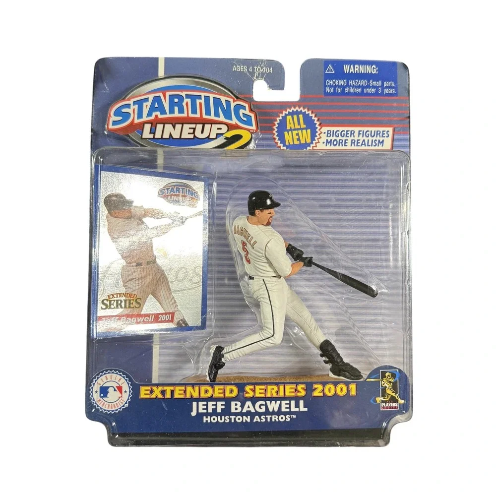 Vintage Houston Astros Figure Jeff Bagwell Starting Lineup 2 MLB Baseball 2001
